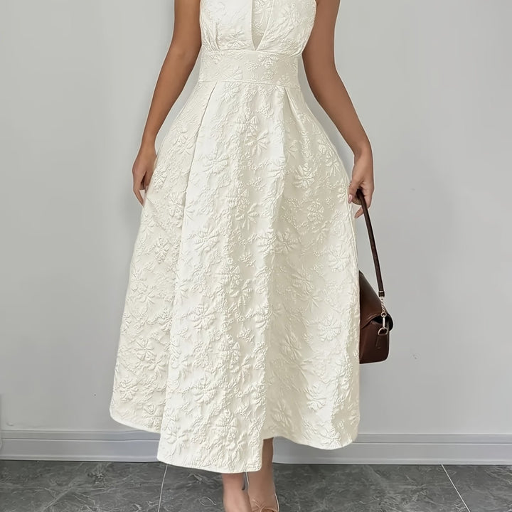 A-Lijn Jurk – Off-Shoulder & Lichtgewicht Materiaal