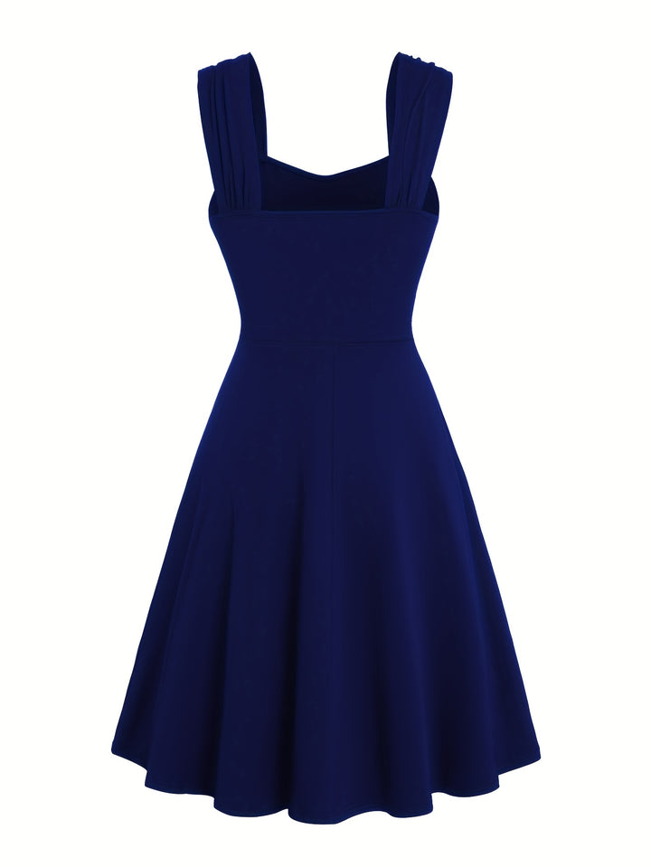 A-line Jurk – Gerimpelde Details & Flexibele Vorm
