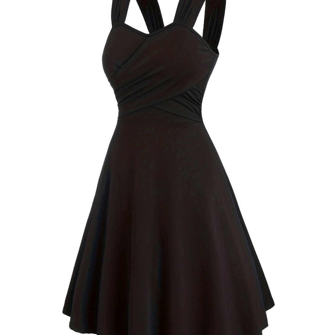 A-line Jurk – Gerimpelde Details & Flexibele Vorm