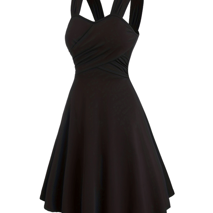 A-line Jurk – Gerimpelde Details & Flexibele Vorm