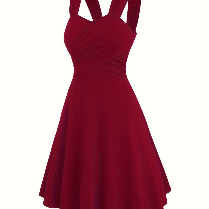 A-line Jurk – Gerimpelde Details & Flexibele Vorm