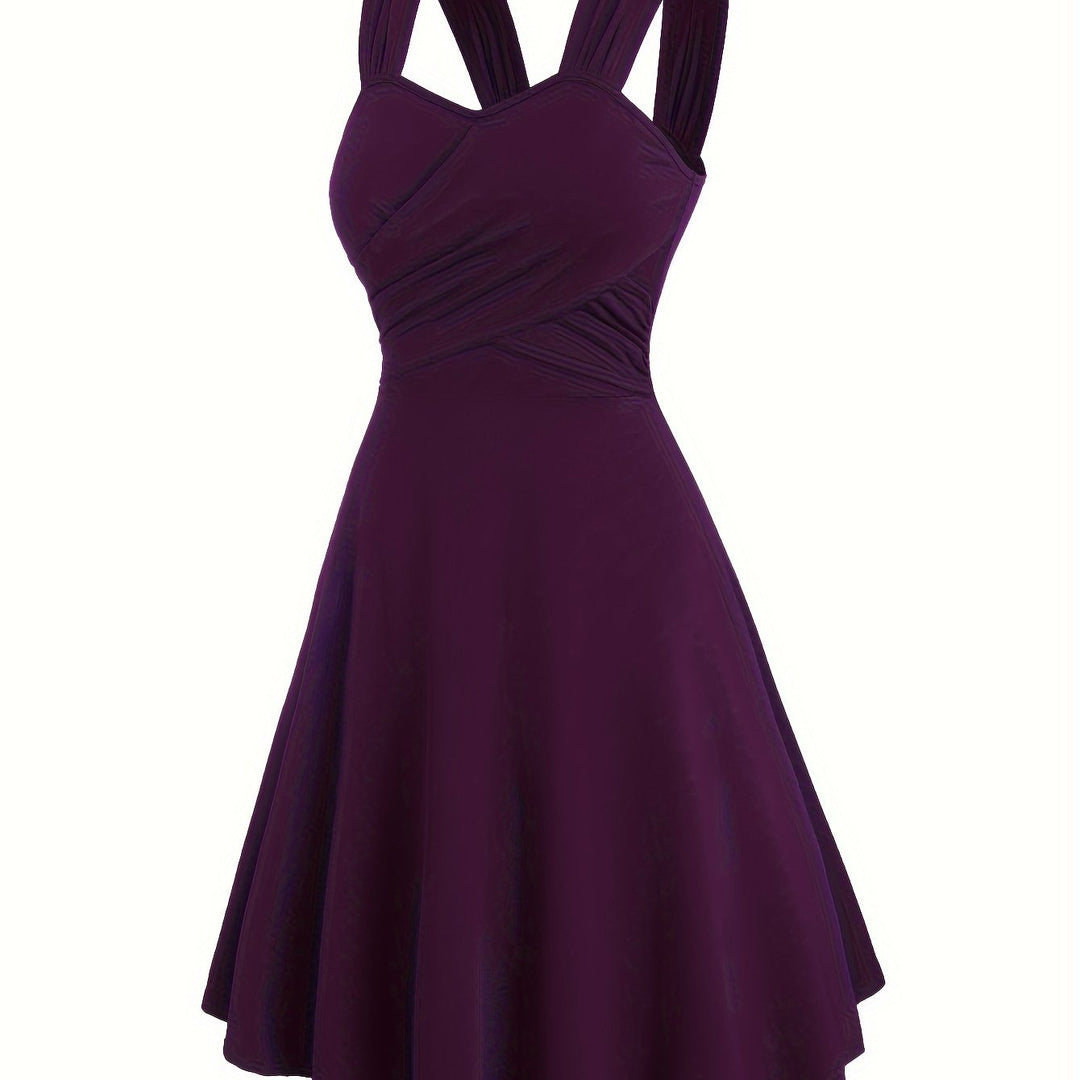 A-line Jurk – Gerimpelde Details & Flexibele Vorm
