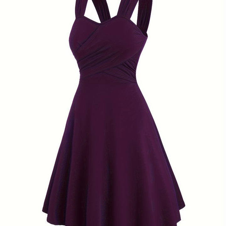 A-line Jurk – Gerimpelde Details & Flexibele Vorm