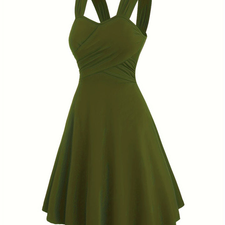 A-line Jurk – Gerimpelde Details & Flexibele Vorm