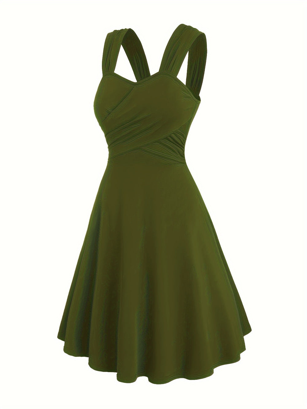 A-line Jurk – Gerimpelde Details & Flexibele Vorm