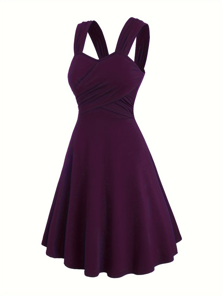 A-line Jurk – Gerimpelde Details & Flexibele Vorm