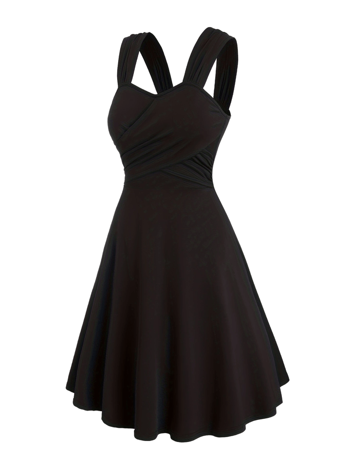 A-line Jurk – Gerimpelde Details & Flexibele Vorm