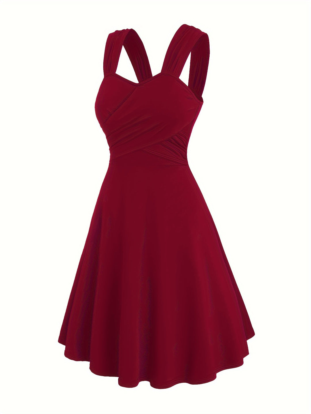 A-line Jurk – Gerimpelde Details & Flexibele Vorm