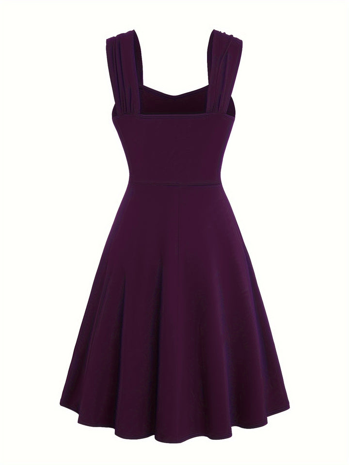 A-line Jurk – Gerimpelde Details & Flexibele Vorm