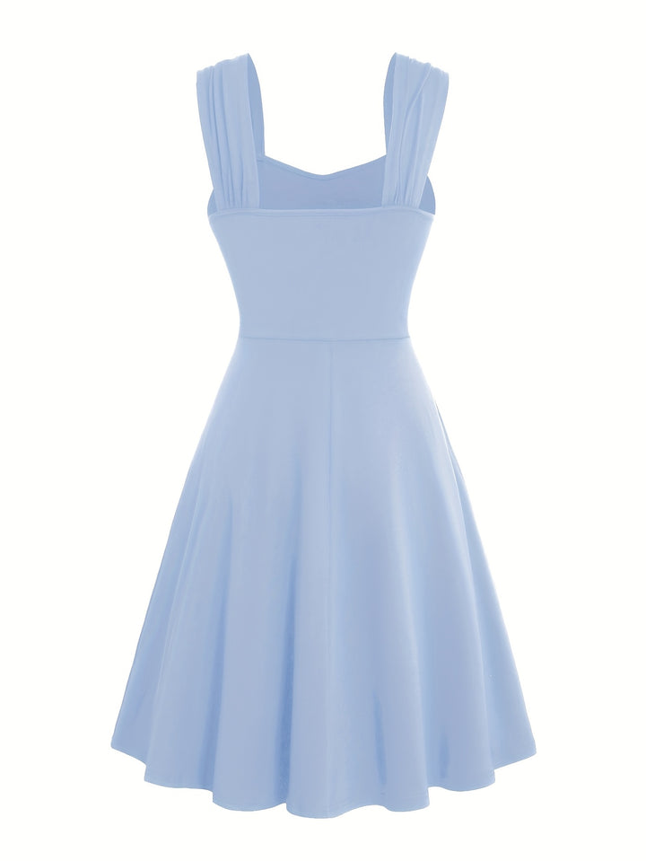 A-line Jurk – Gerimpelde Details & Flexibele Vorm