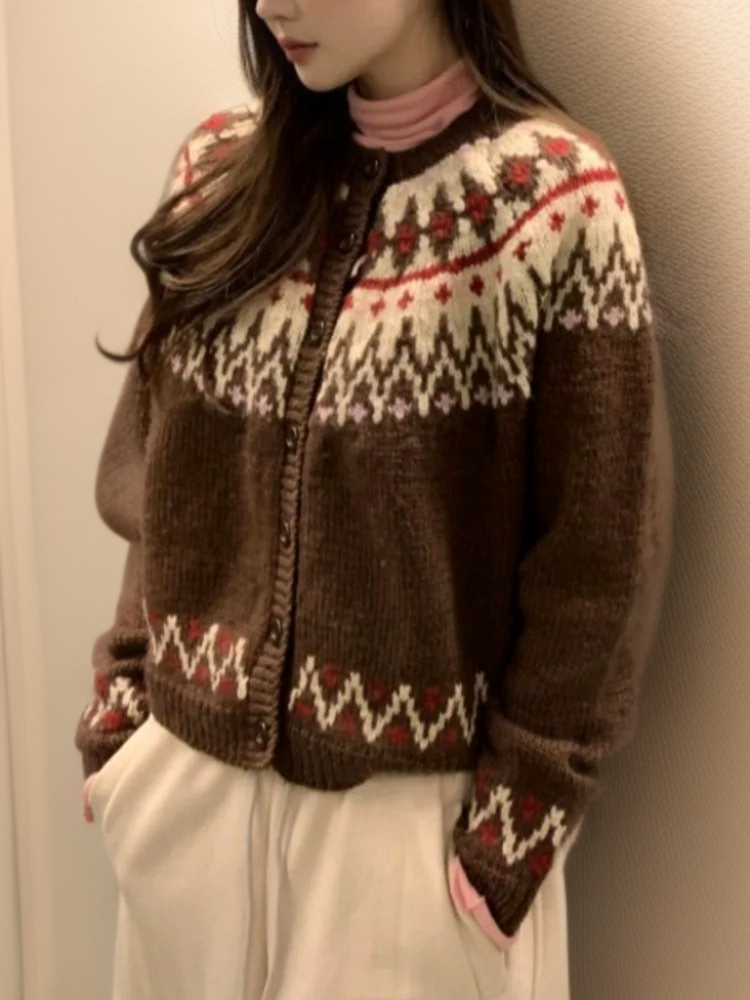 Aniette - Stijlvolle vintage trui
