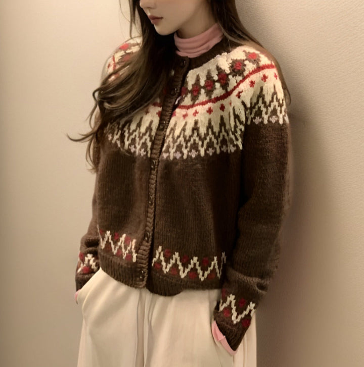 Aniette - Stijlvolle vintage trui