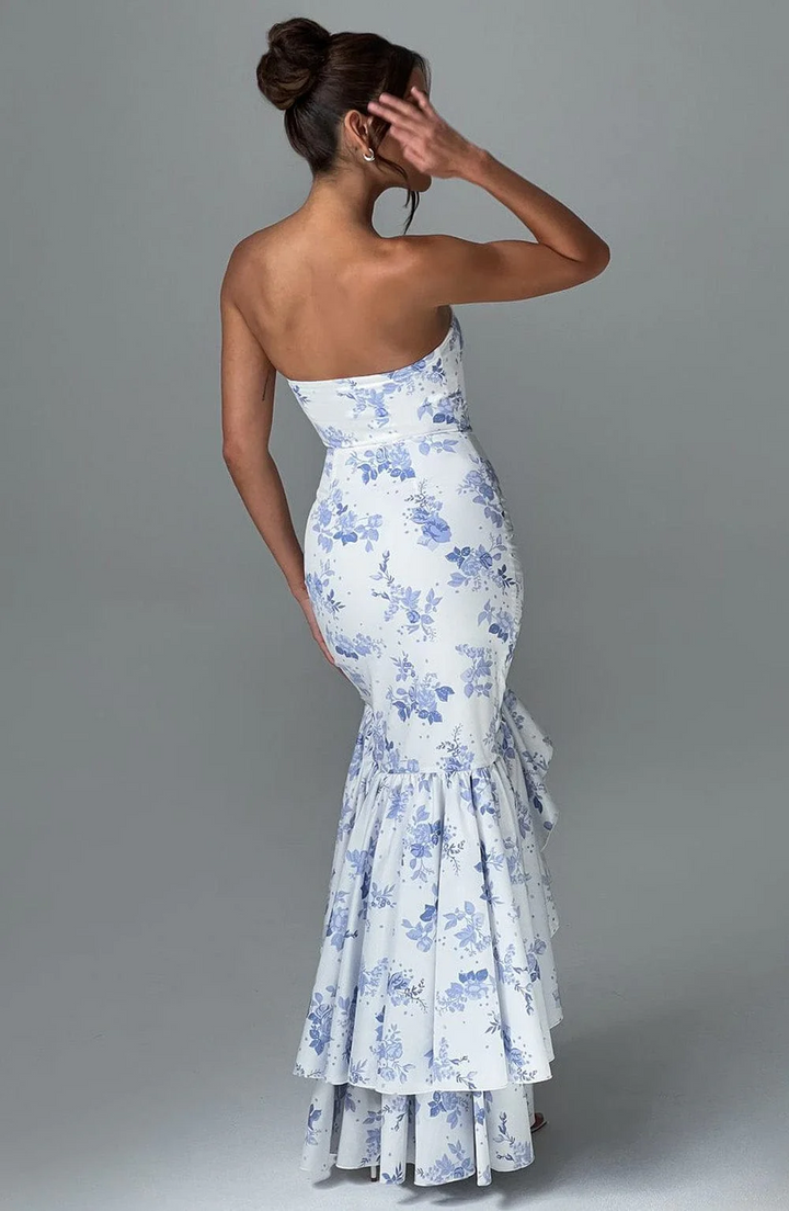 Anika - Maxi-jurk met ruches