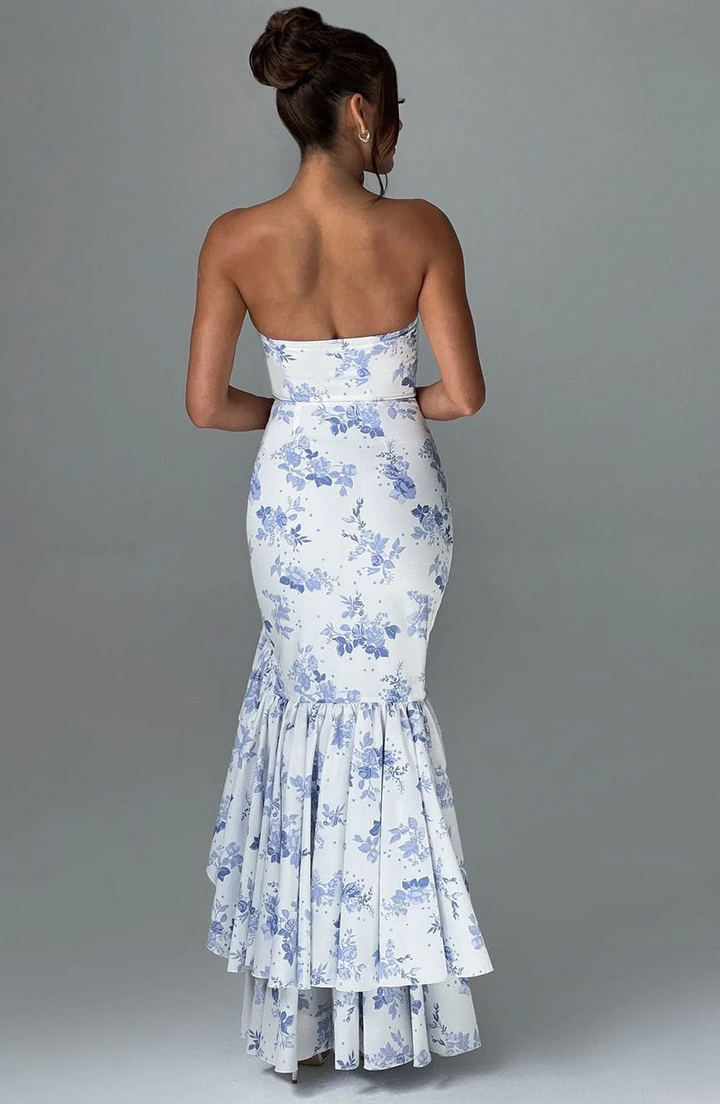 Anika - Maxi-jurk met ruches