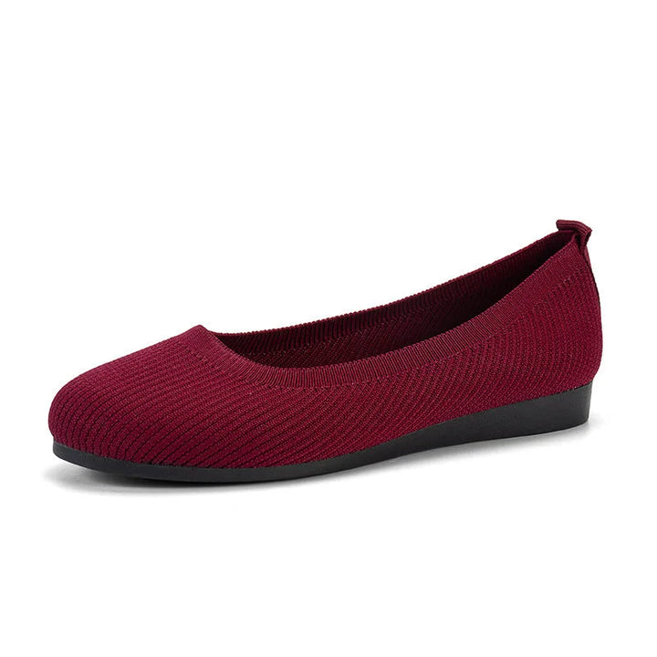 Ballet Flats – Ademend Mesh Bovenwerk & Gewatteerde Binnenzool