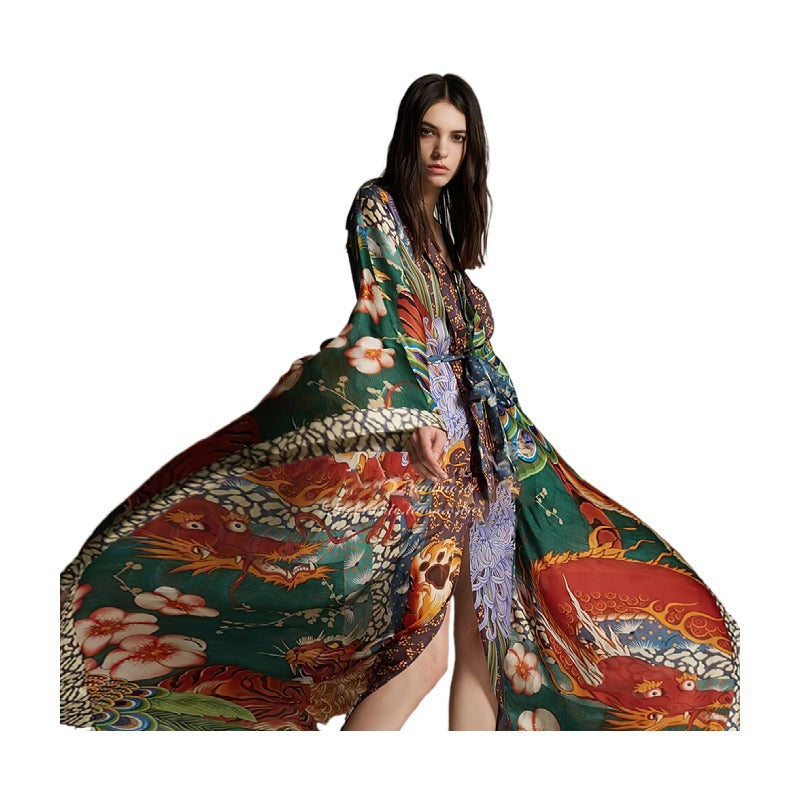 Beach Kimono Cardigan – Lichtgewicht Ontwerp & Ruime Snit