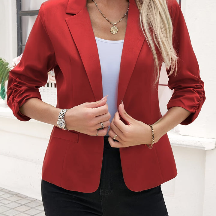 Blazer – Katoen-Polyestermix & Flexibele Vorm