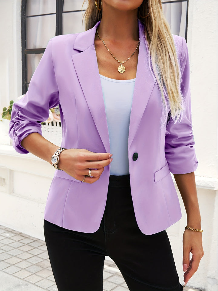 Blazer – Katoen-Polyestermix & Flexibele Vorm