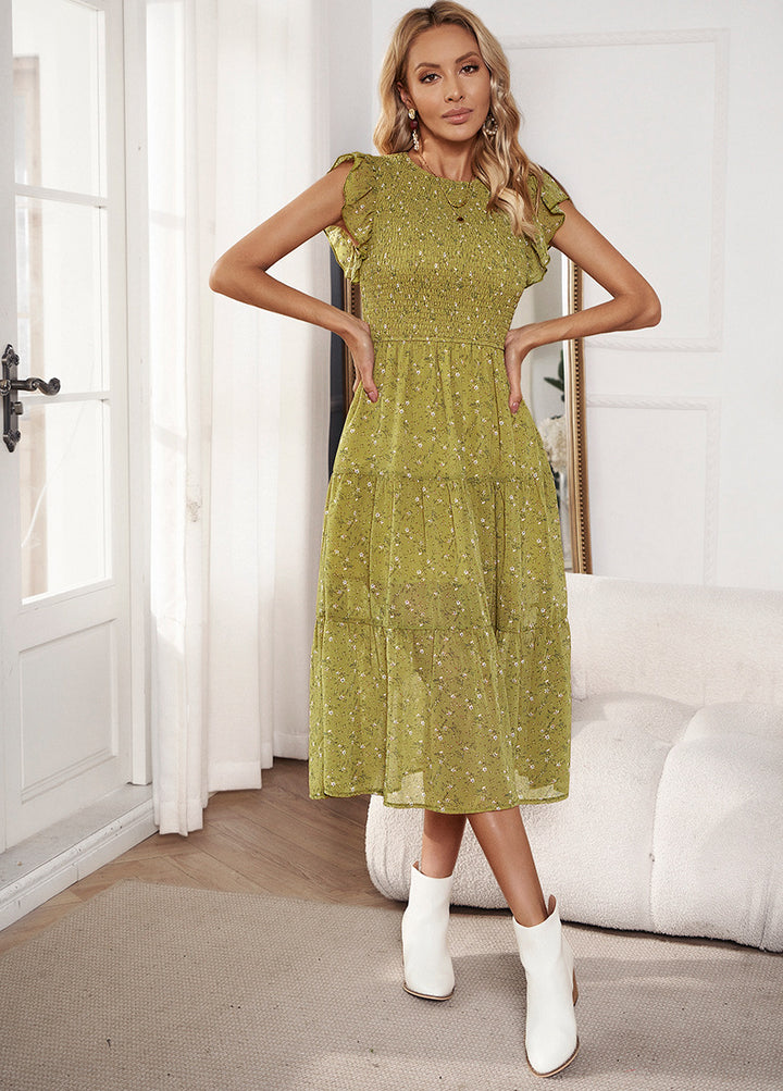 Bloemenjurk – A-Lijn Snit & Ademend Comfort