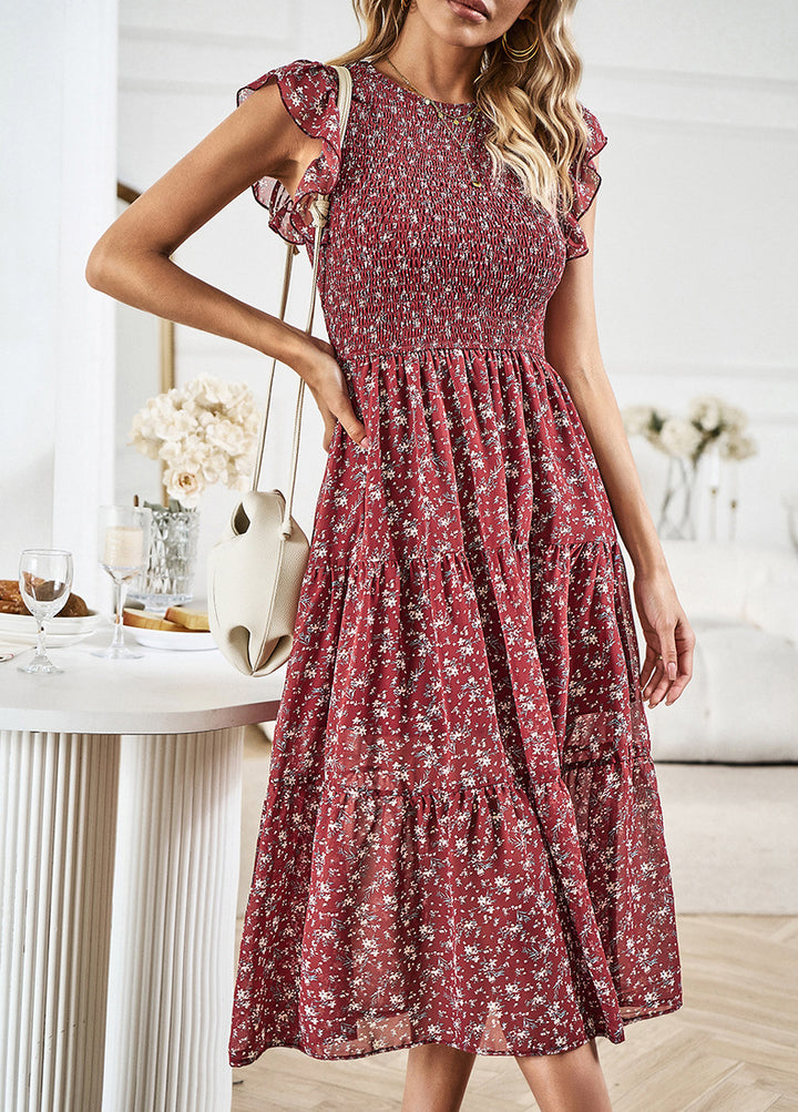 Bloemenjurk – A-Lijn Snit & Ademend Comfort