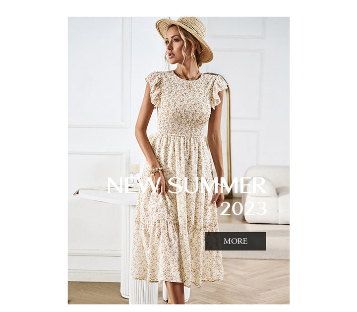 Bloemenjurk – A-Lijn Snit & Ademend Comfort