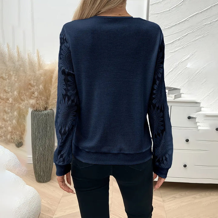 Blouse – Guipure Kant & Ademend Model
