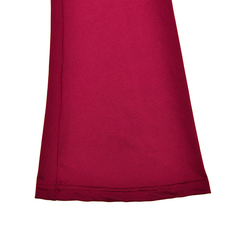 Blouse - Kanten V-hals En Getailleerde Taille