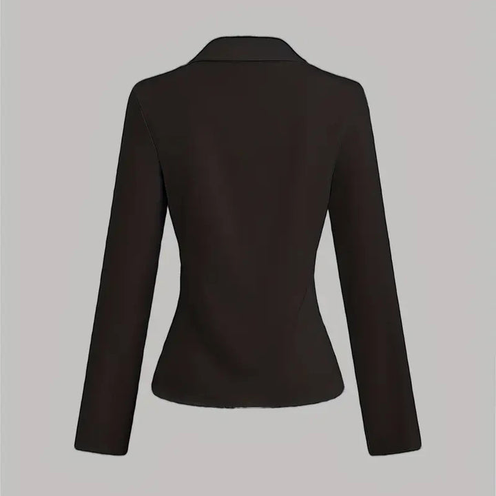 Blouse – Knoopsluiting En Gerimpelde Borst & Flexibele Vorm