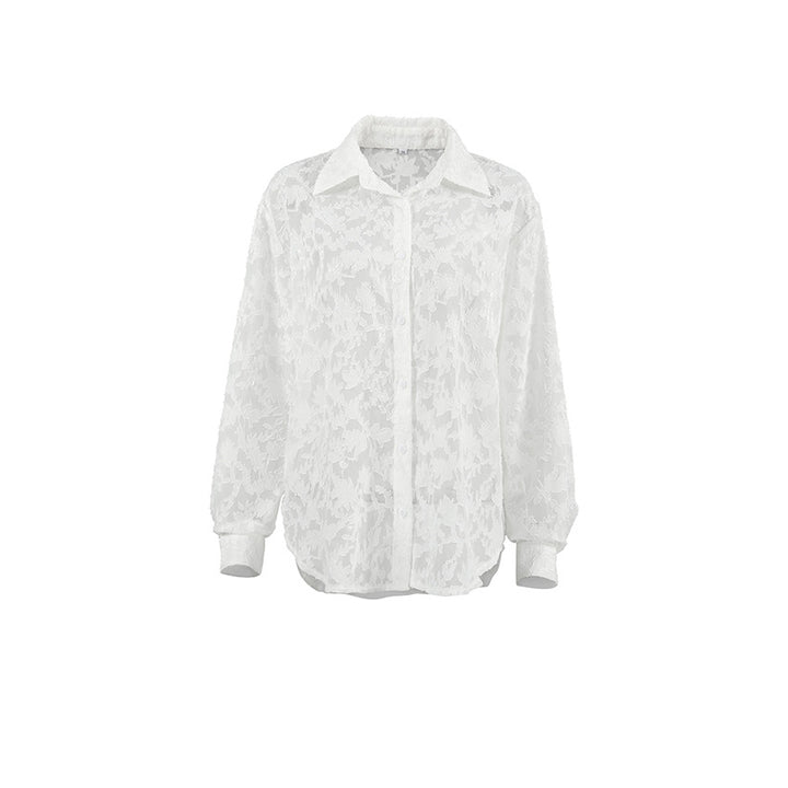 Blouse – Losse Pasvorm & Knoopsluiting voor Comfort
