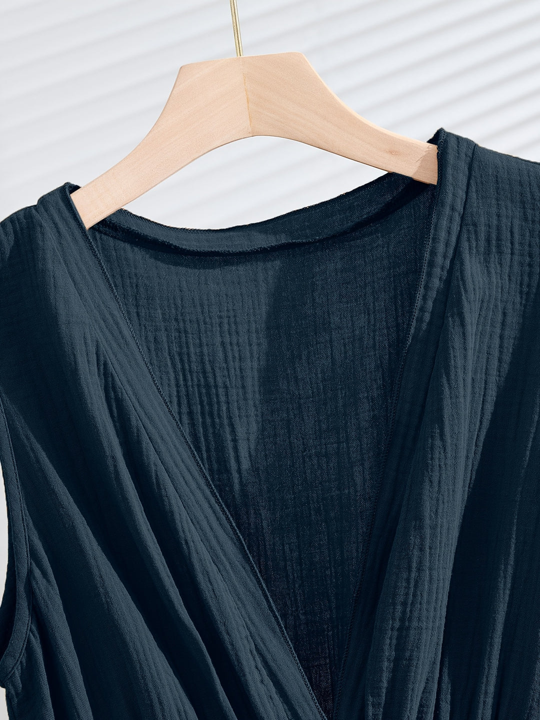 Bohemien Jurk – Mouwloos Ontwerp & Lichtgewicht Linnenmix