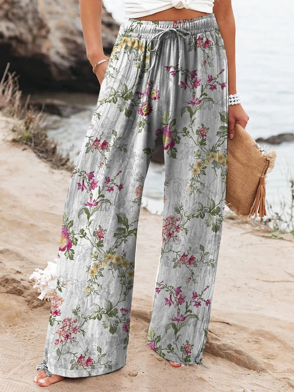 Broek – Elastische Taille & Rechte Pasvorm met Zakken