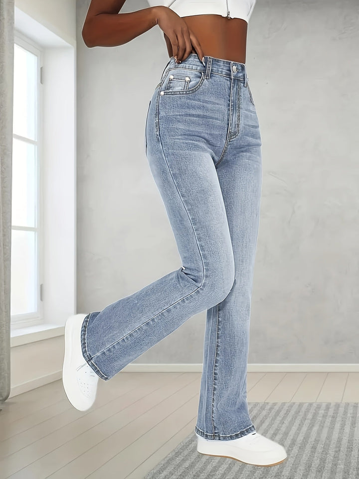 Broek - Losse Pasvorm & Hoge Taille Ontwerp