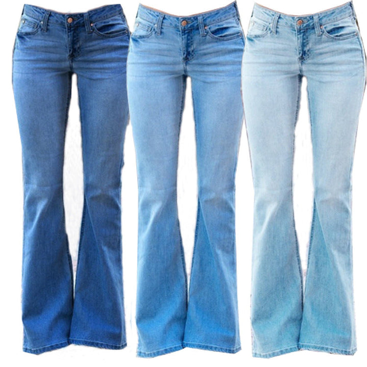 Broek - Middelhoge Taille & Uitlopend Onderstuk