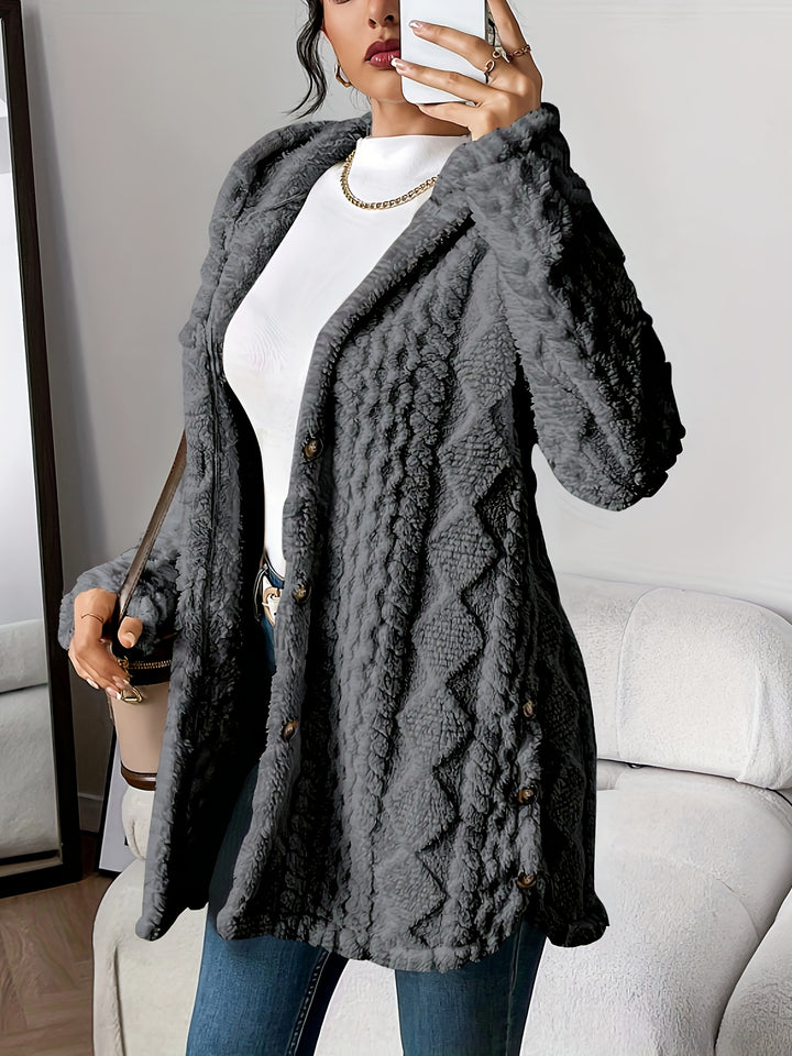 Cardigan – Diamantpatroon & Vrije Beweging