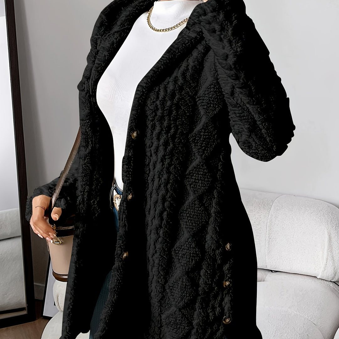 Cardigan – Diamantpatroon & Vrije Beweging