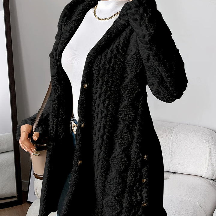 Cardigan – Diamantpatroon & Vrije Beweging