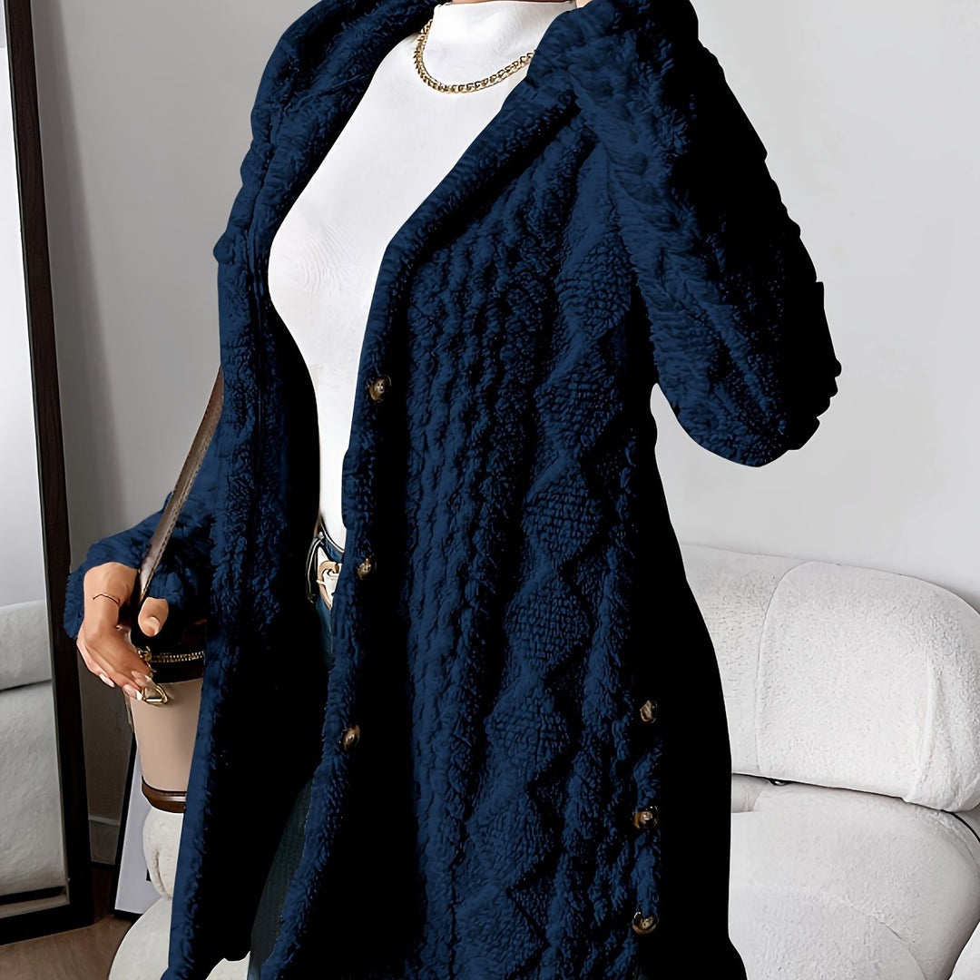 Cardigan – Diamantpatroon & Vrije Beweging