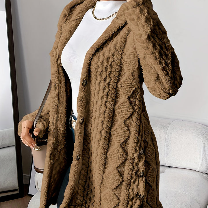 Cardigan – Diamantpatroon & Vrije Beweging