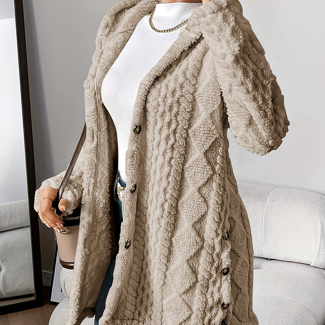 Cardigan – Diamantpatroon & Vrije Beweging