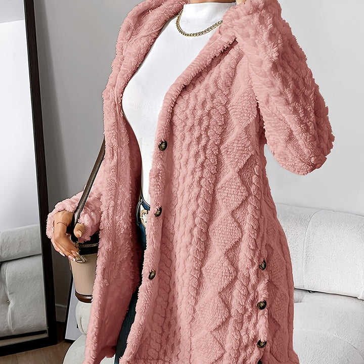 Cardigan – Diamantpatroon & Vrije Beweging