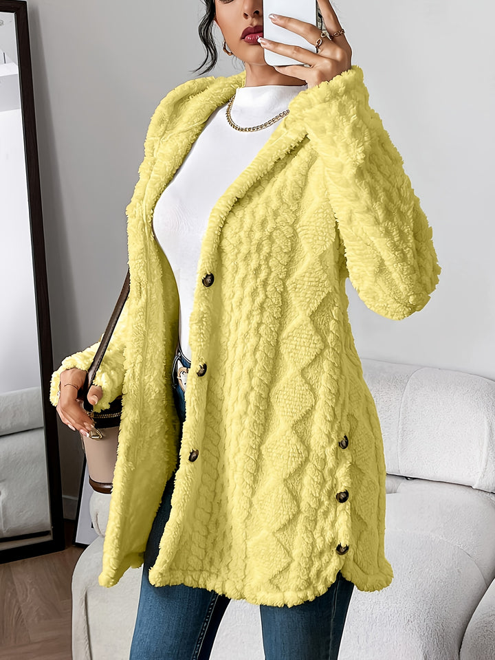 Cardigan – Diamantpatroon & Vrije Beweging