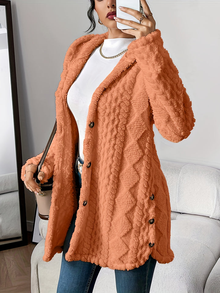 Cardigan – Diamantpatroon & Vrije Beweging