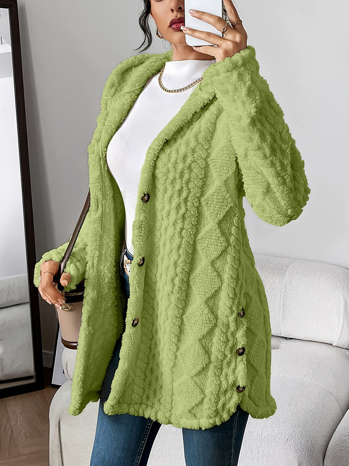 Cardigan – Diamantpatroon & Vrije Beweging