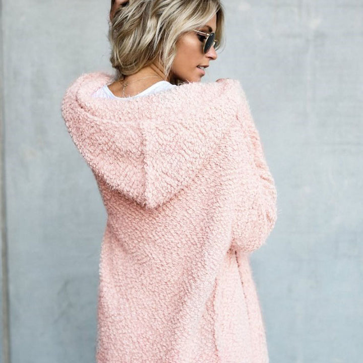 Cardigan Jas – Katoenmix Met Fleecevoering & Losse Pasvorm