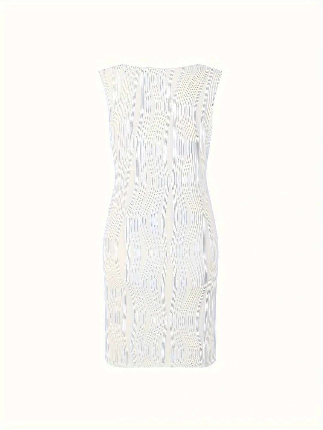 Casual Jurk - Knielengte & Licht Elastisch Materiaal