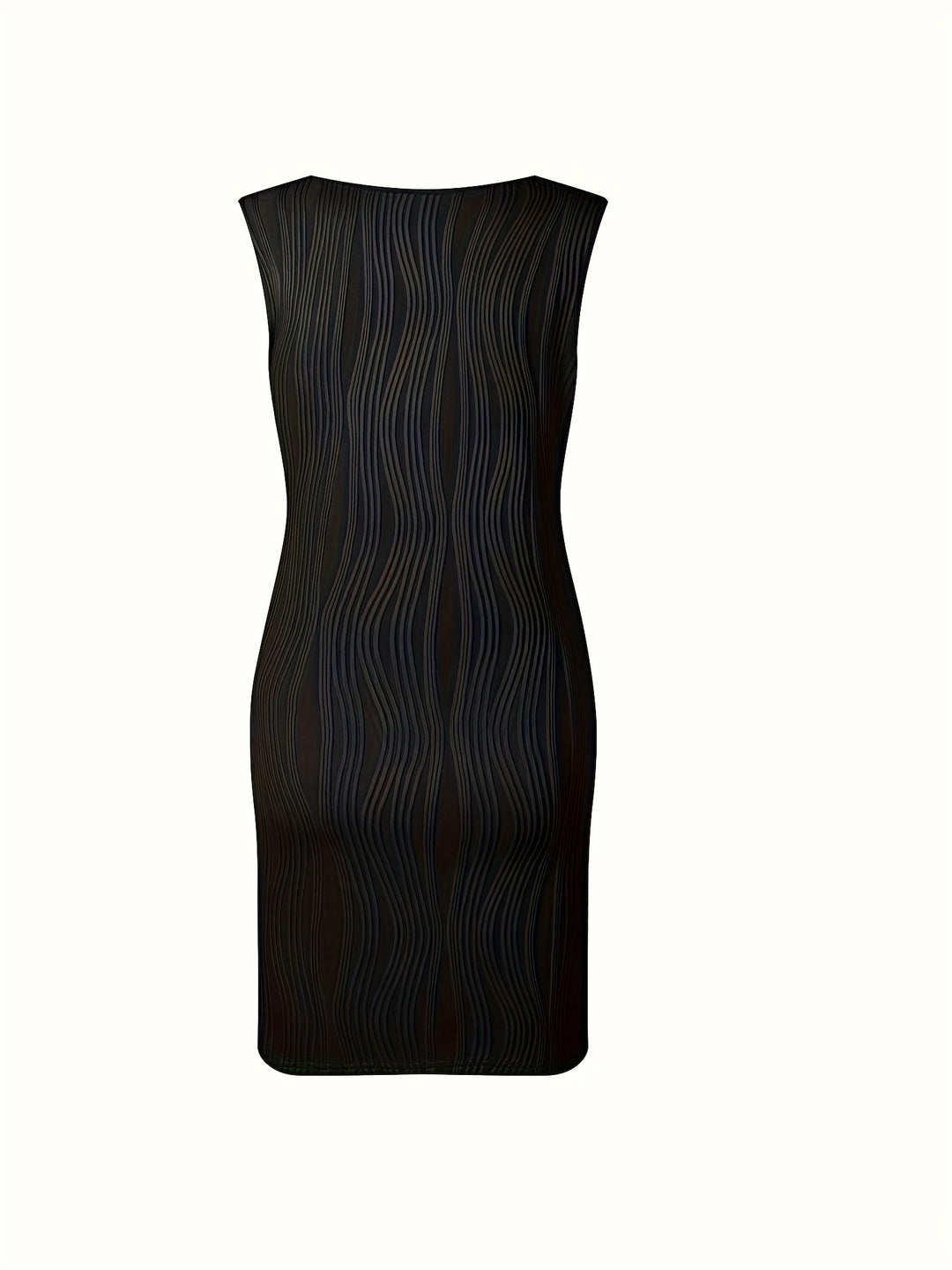 Casual Jurk - Knielengte & Licht Elastisch Materiaal