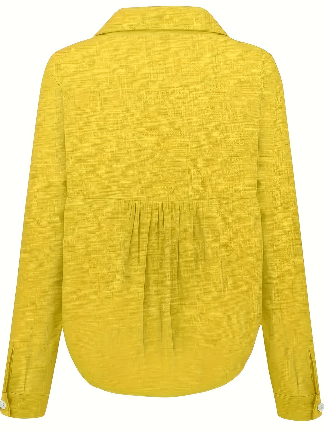 Casual Shirt - Knopsluiting Ontwerp & Lange Mouwen Dekking