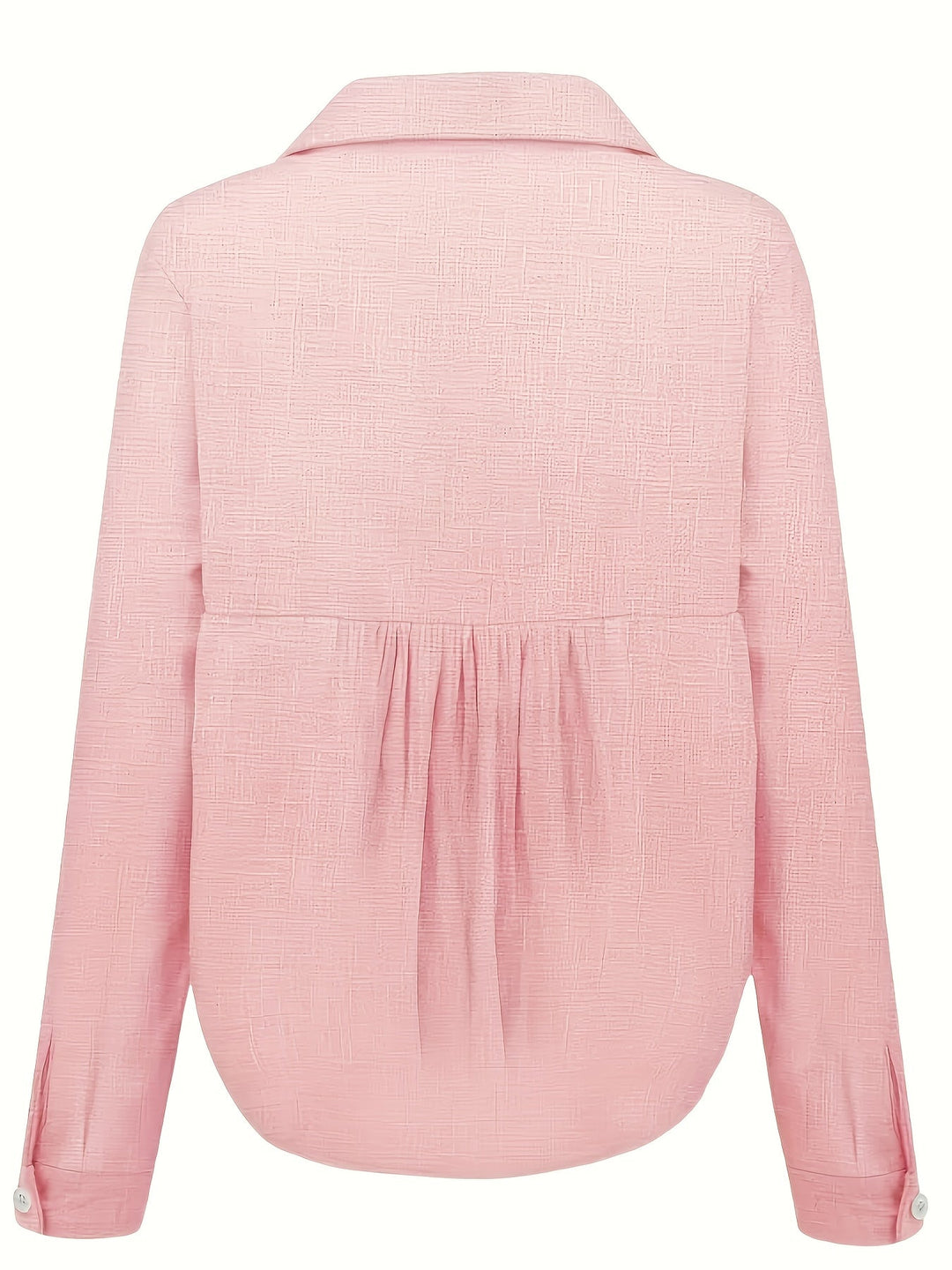 Casual Shirt - Knopsluiting Ontwerp & Lange Mouwen Dekking
