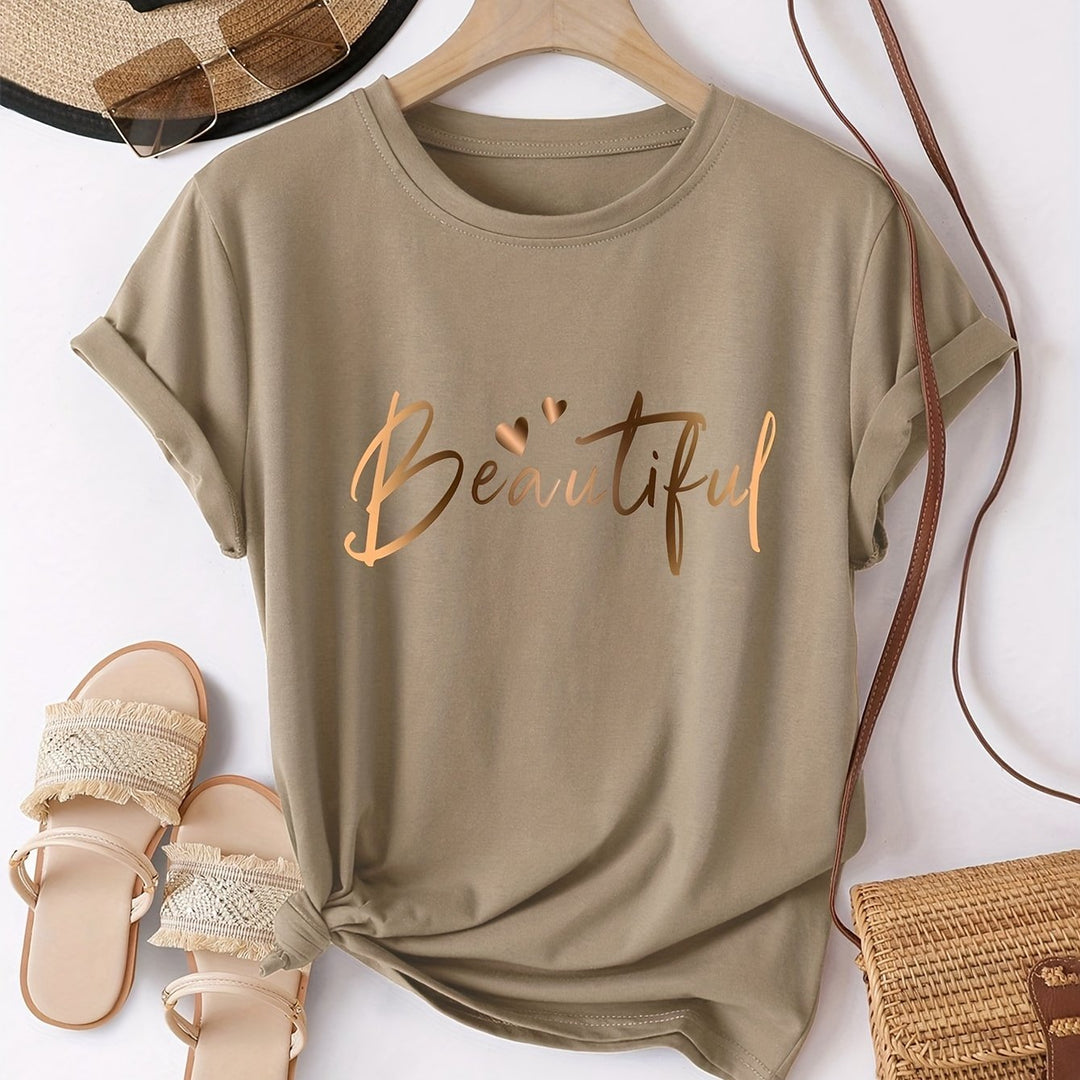 Casual T-Shirt – Relaxed Fit & Zachte Katoenmix