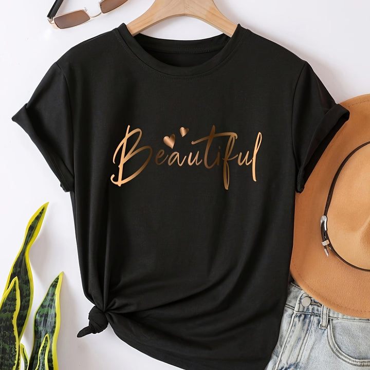 Casual T-Shirt – Relaxed Fit & Zachte Katoenmix